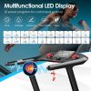 4.75HP Folding Treadmill with Preset Programs Touch Screen Control