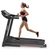 Fitshow App Home Foldable Treadmill with Incline, Folding Treadmill for Home Workout