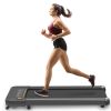 Under Desk Treadmill Walking Pad with Remote Controll, Heavy Duty 2.5HP 300LBS