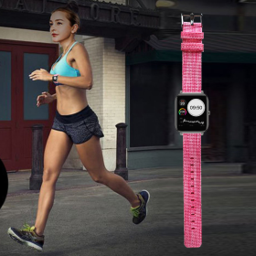 Medley Wellness And Sports Activity Tracker Watch With Melange And Urban Belt (Color: Pink)