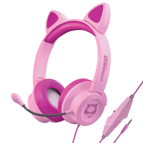 HyperGear Kombat Kitty Gaming Headset (Color: Pink)