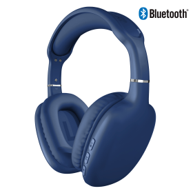 HyperGear VIBE Wireless Headphones (Color: Blue)