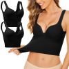 Women's Sports Bra, Moderate Support, Seamless Sports Bra for Women