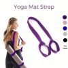 Yoga Mat Strap For Carrying, Adjustable Yoga Mat Carrier, Multiple Colour Yoga Mat Sling, Stretching Band, Durable Exercise Strap For Yoga, Pilates