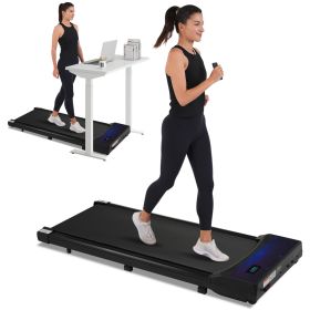 NEW RELEASE 8.10 Walking Pad Under Desk Treadmill for Home Office -2.5HP Walking Treadmill 0.6-4MPH 300LBS Capacity Treadmill for Walking Running Remo (Color: as Pic)