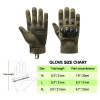 Unisex Airsoft Sports Gloves with Touchscreen Fingertip Capability