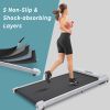 2 in 1 Under Desk Electric Treadmill 2.5HP;  with Bluetooth APP and speaker;  Remote Control;  Display;  Walking Jogging Running Machine Fitness Equip