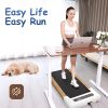 Walking Pad Treadmill Under Desk,Portable Mini Treadmill 265 lbs Capacity with Remote Control,Installation-Free Jogging Machine for Home/Office