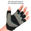 OZERO Men's Cycling Biker Gloves Fingerless Gym gloves Breathable MTB Accesories Motorcycle Sports Gloves Cycling Equipment