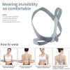 Posture Corrector; Adjustable Back Posture Correction Strap For Humpback Correction (Order A Size Up)