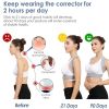 Posture Corrector; Adjustable Back Posture Correction Strap For Humpback Correction (Order A Size Up)