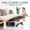 Walking Pad Treadmill Under Desk,Portable Mini Treadmill 265 lbs Capacity with Remote Control,Installation-Free Jogging Machine for Home/Office