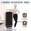 Walking Pad Treadmill Under Desk,Portable Mini Treadmill 265 lbs Capacity with Remote Control,Installation-Free Jogging Machine for Home/Office