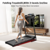 Folding Treadmill with Incline 2.5HP 12KM/H Electric Treadmill for Home Foldable