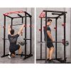 Multi-functional Power Cage,Home Adjustable Pullup Squat Rack 1000Lbs Capacity Comprehensive Fitness Barbell Rack