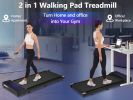 NEW RELEASE 8.10 Walking Pad Under Desk Treadmill for Home Office -2.5HP Walking Treadmill 0.6-4MPH 300LBS Capacity Treadmill for Walking Running Remo