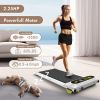 Under Desk Treadmill for Home Portable Walking Pad Treadmill Foldable with 265LBS Capacity Walking Jogging Running Machine for Office Small Space with