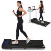 NEW RELEASE 8.10 Walking Pad Under Desk Treadmill for Home Office -2.5HP Walking Treadmill 0.6-4MPH 300LBS Capacity Treadmill for Walking Running Remo